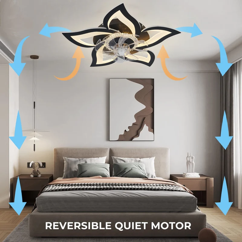 Ventilateur de plafond avec lumière