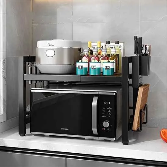 Étagère cuisinepou micro-ondes