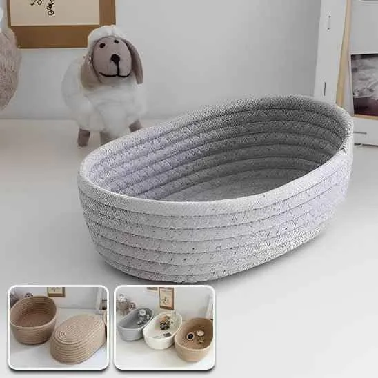 Paniers de rangement salle de bain