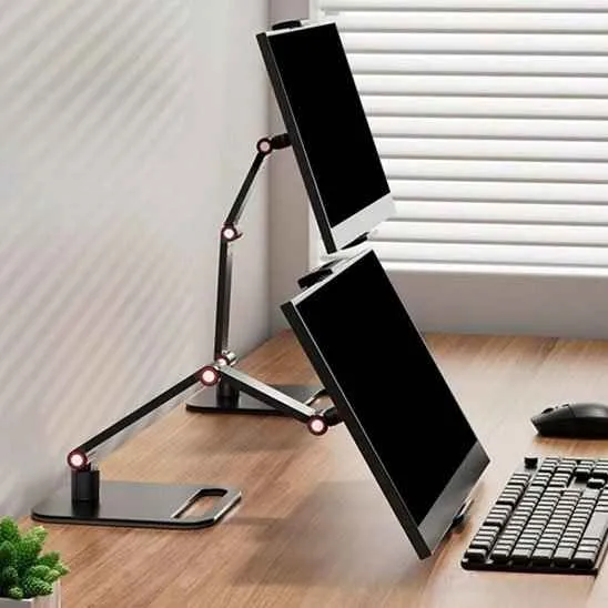 Support ergonomique pour écran PC