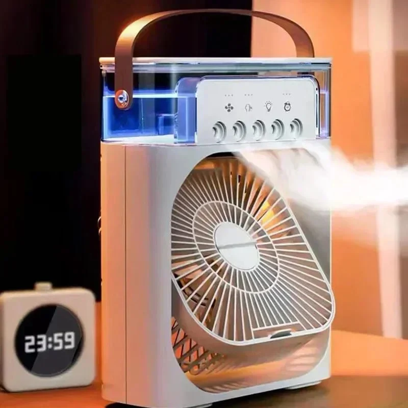 Ventilateur portable | 3-en-1 prend eau +glaçon