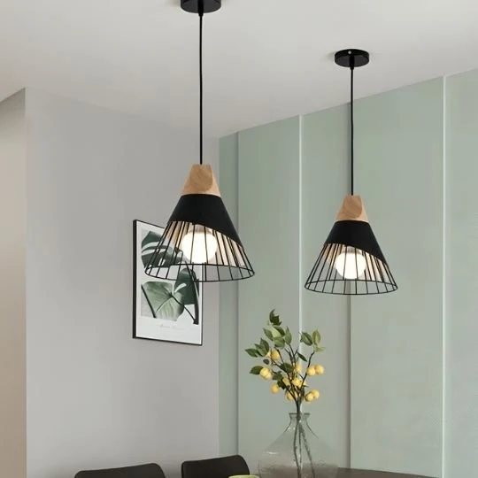 Suspension design pour un éclairage tendance