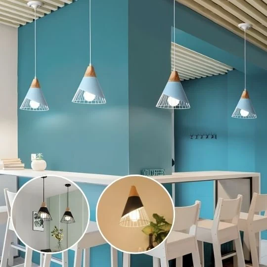 Suspension design pour un éclairage tendance
