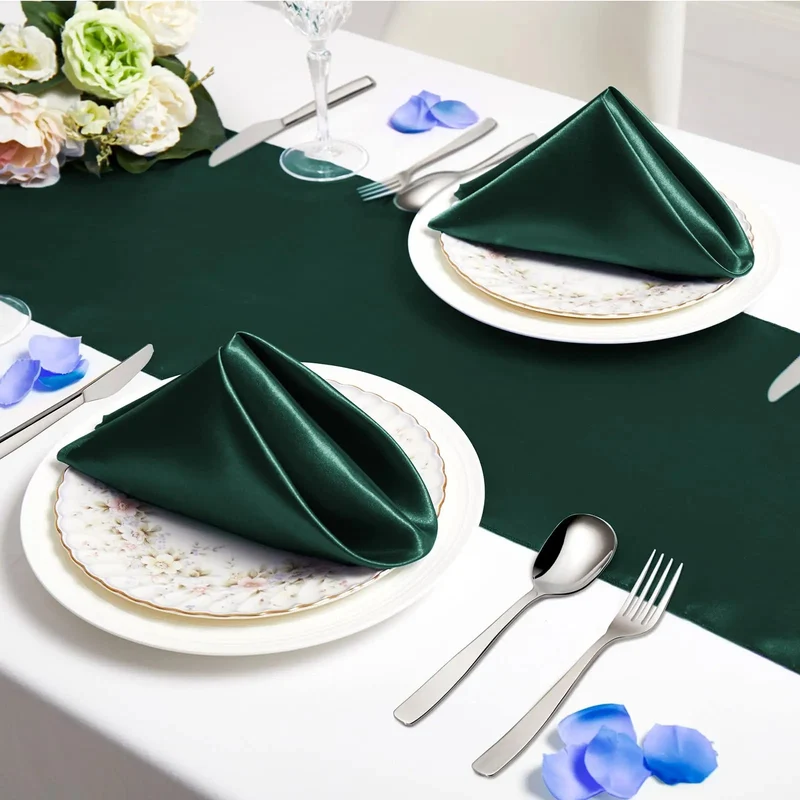 Serviettes de Table en Satin