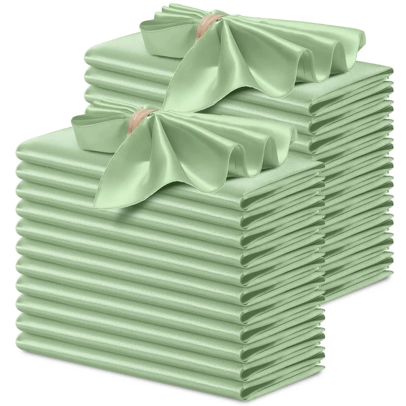 Serviettes de Table en Satin