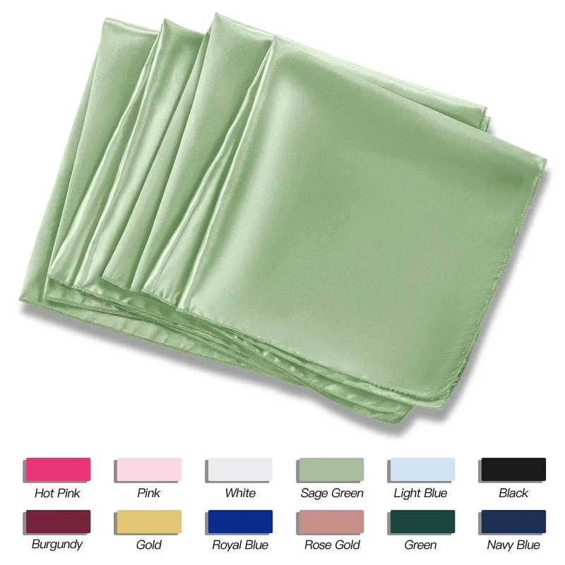 Serviettes de Table en Satin