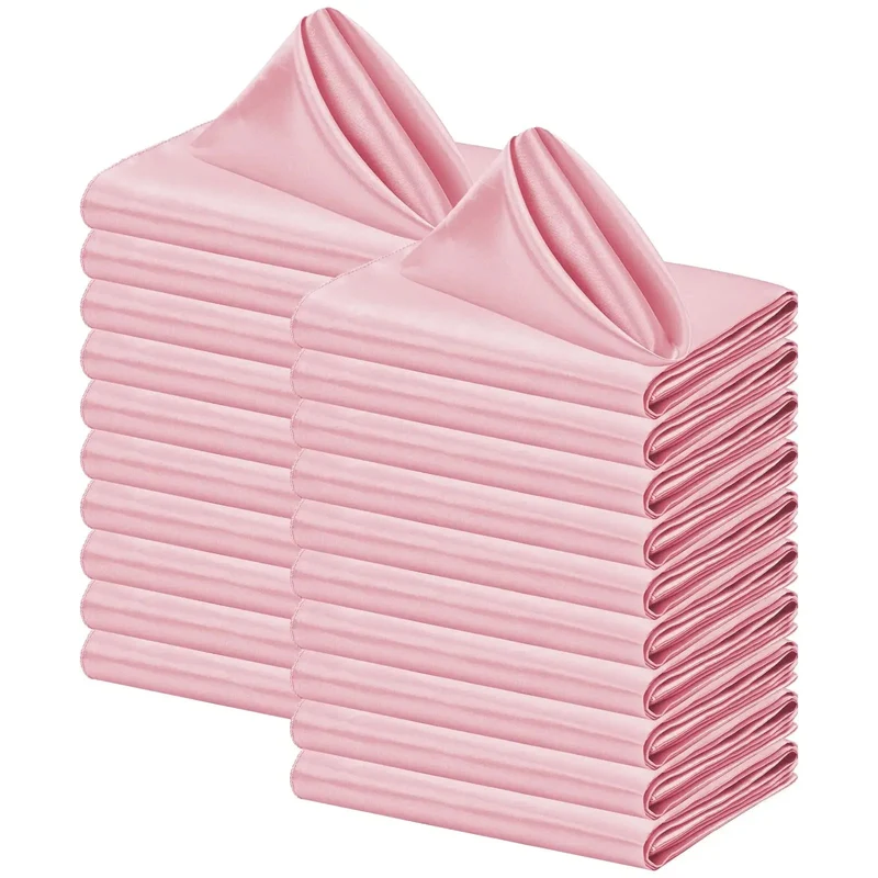 Serviettes de Table en Satin