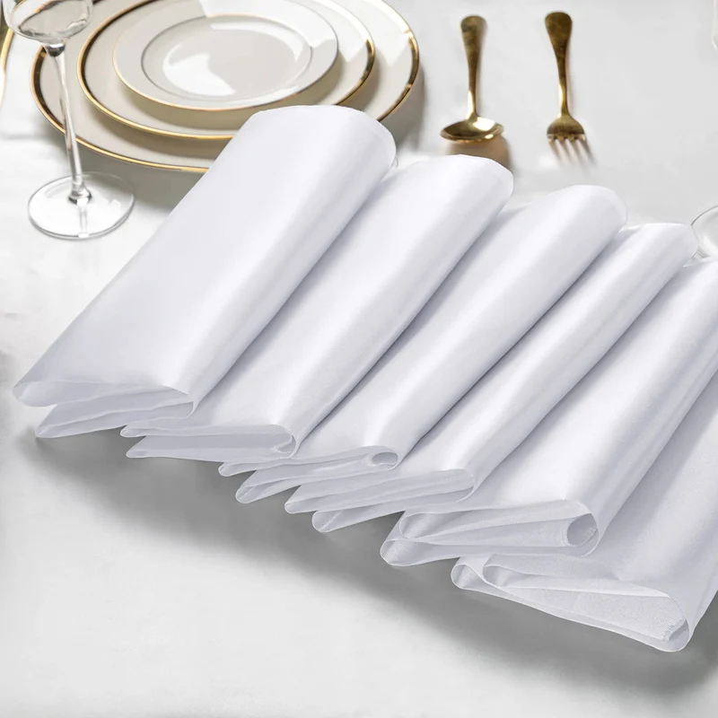 Serviettes de Table en Satin