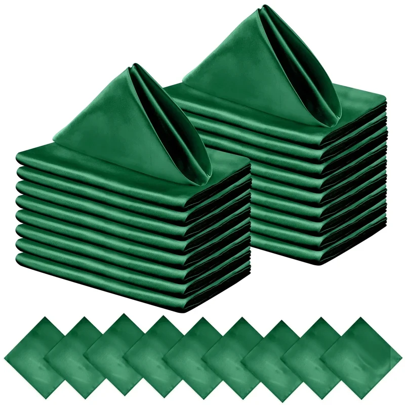 Serviettes de Table en Satin