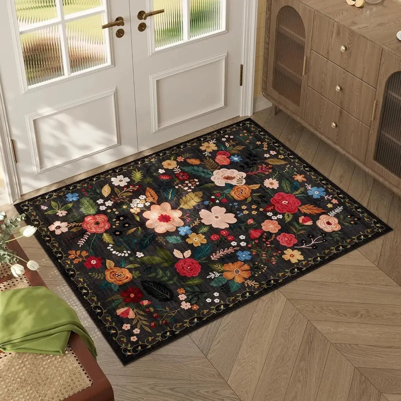 paillasson d'entrée Floral de Style scandinave