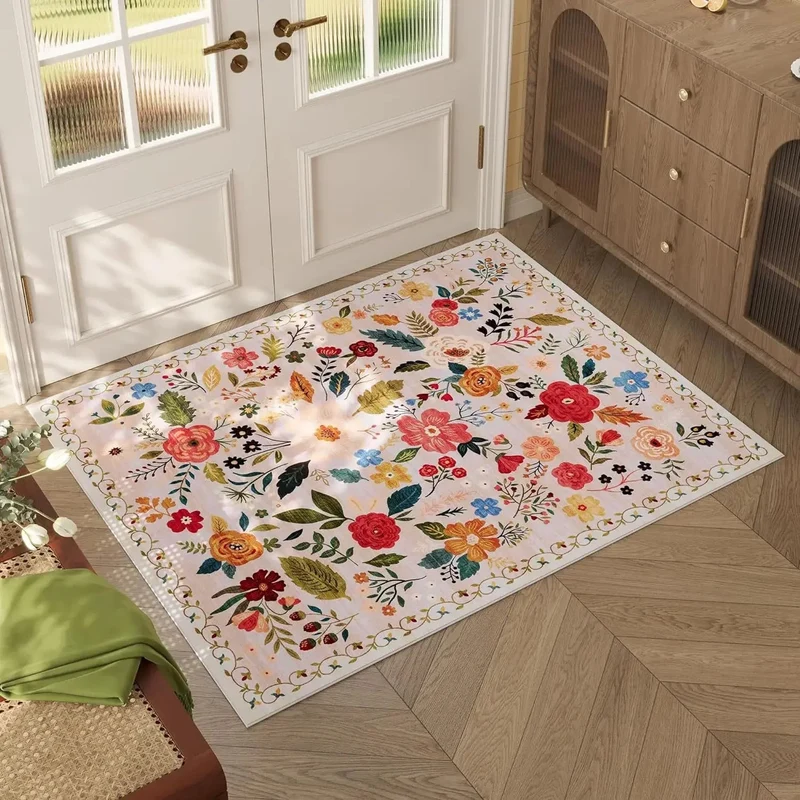 paillasson d'entrée Floral de Style scandinave