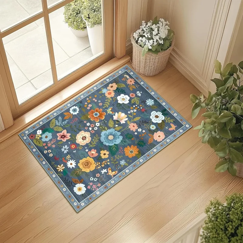 paillasson d'entrée Floral de Style scandinave