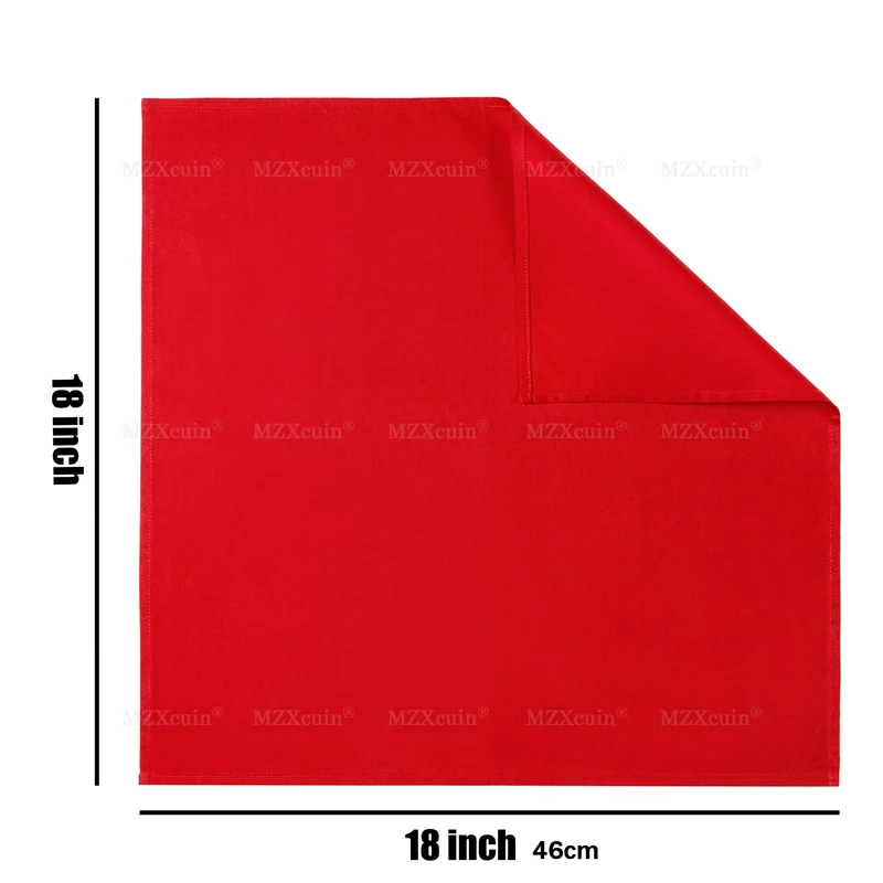 Serviettes de table en coton