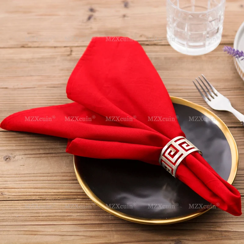 Serviettes de table en coton