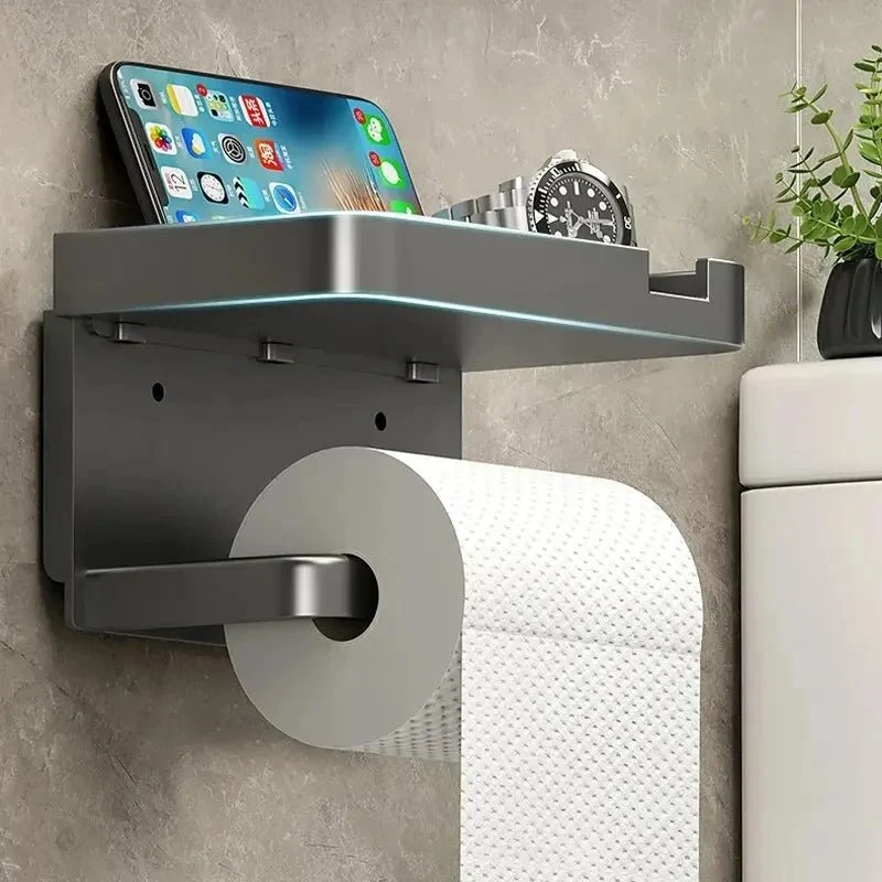Porte-papier hygiénique en plastique