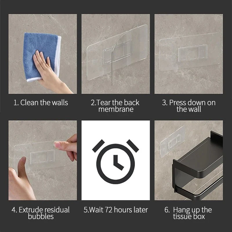 Porte-papier hygiénique en plastique