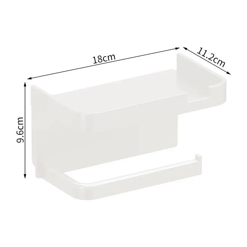 Porte-papier hygiénique en plastique