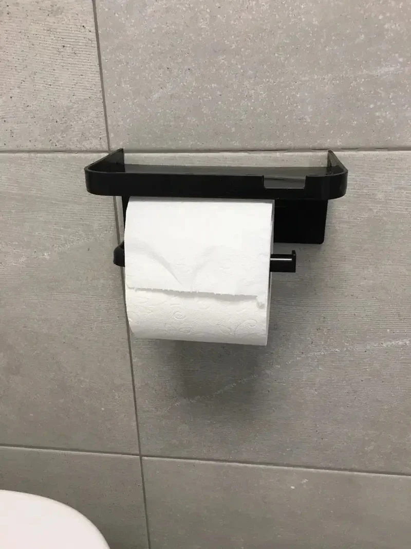 Porte-papier hygiénique en plastique