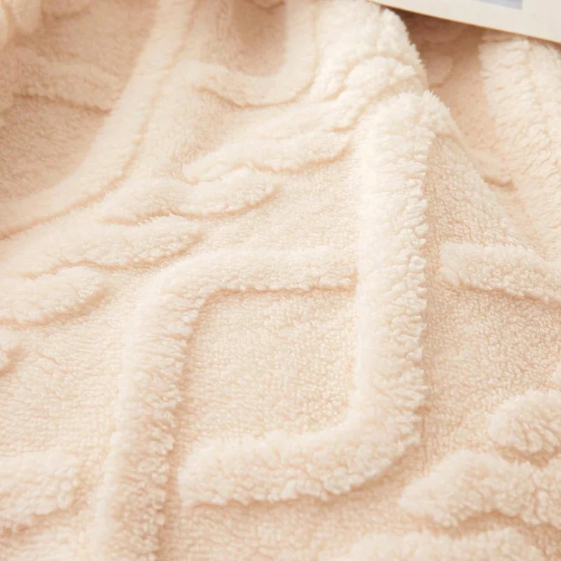 Couverture polaire corail monocouche 1 pièce