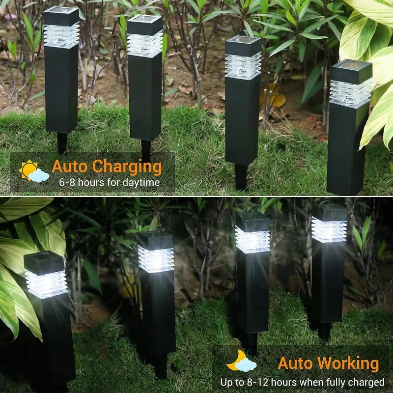 Lampes solaires de jardin