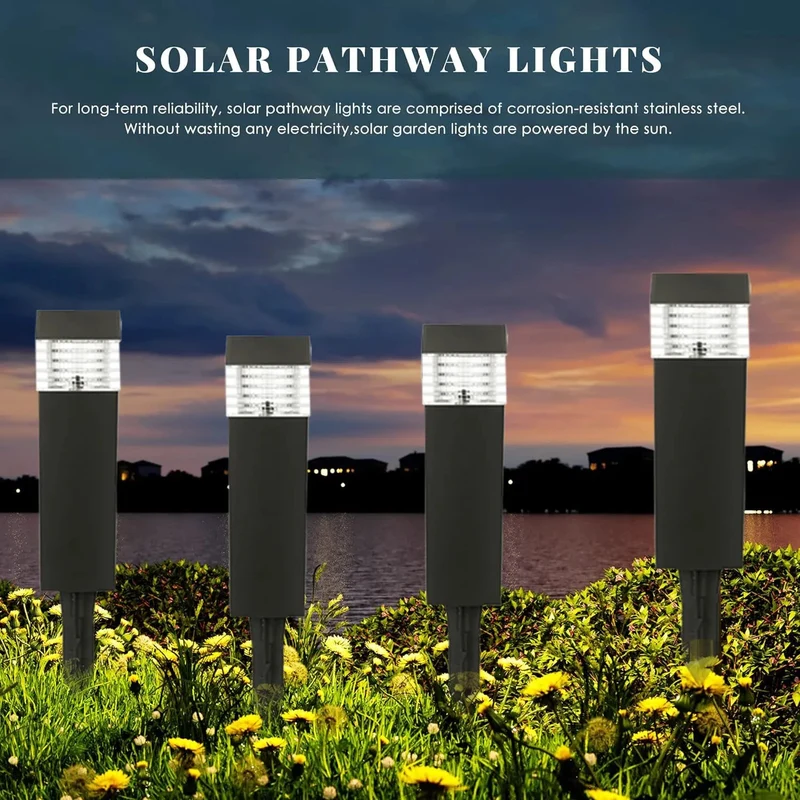 Lampes solaires de jardin