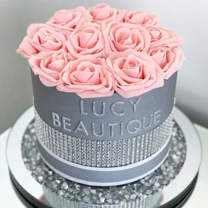 Bouquet de roses artificielles