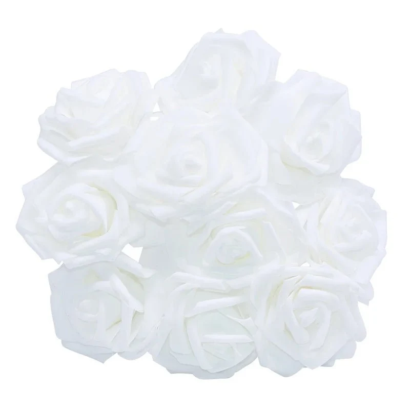Bouquet de roses artificielles