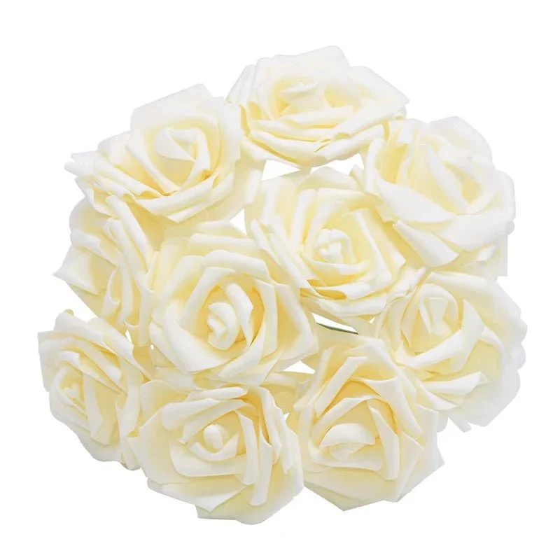 Bouquet de roses artificielles