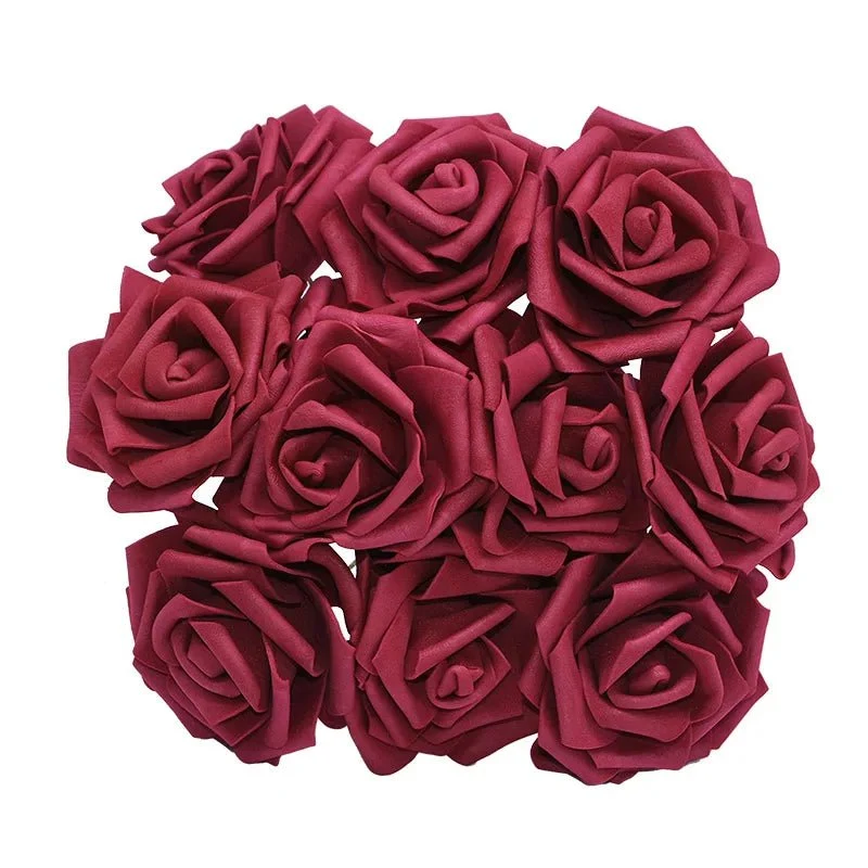 Bouquet de roses artificielles