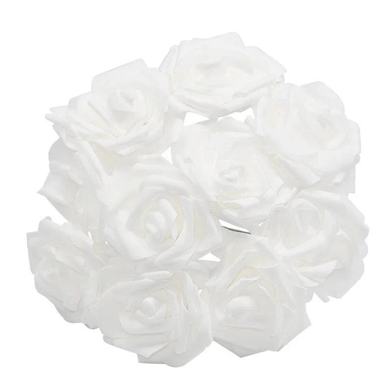 Bouquet de roses artificielles