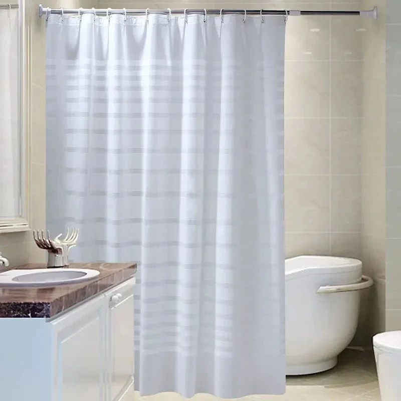 Rideaux de douche à rayures