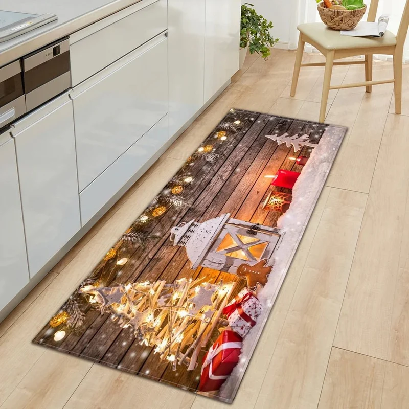 tapis bonhomme de neige château léger