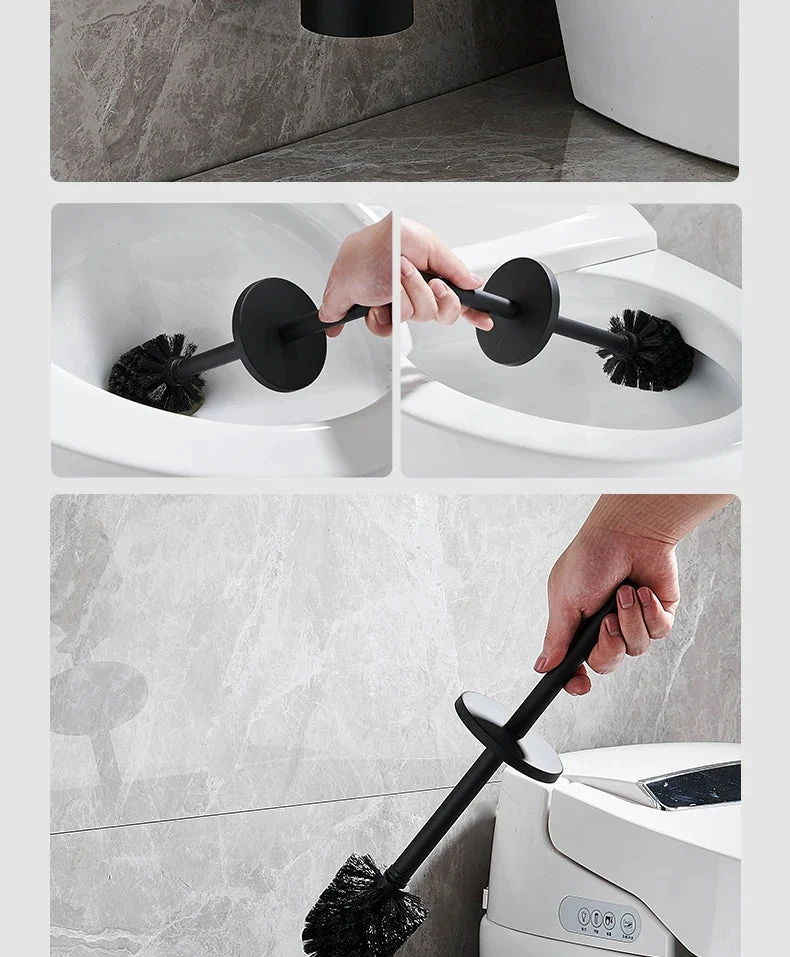 Porte-brosse nettoyage de WC