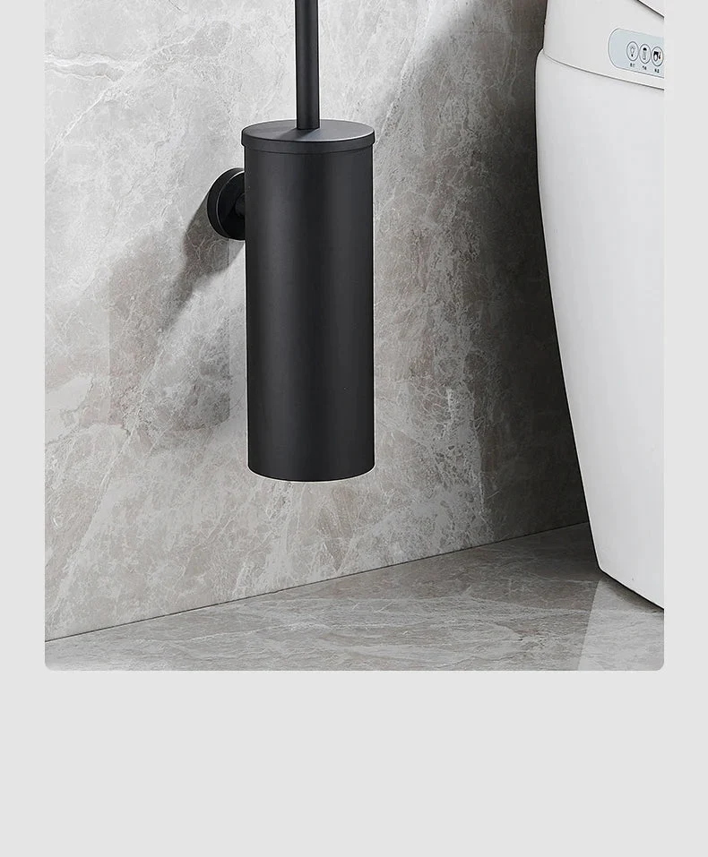 Porte-brosse nettoyage de WC