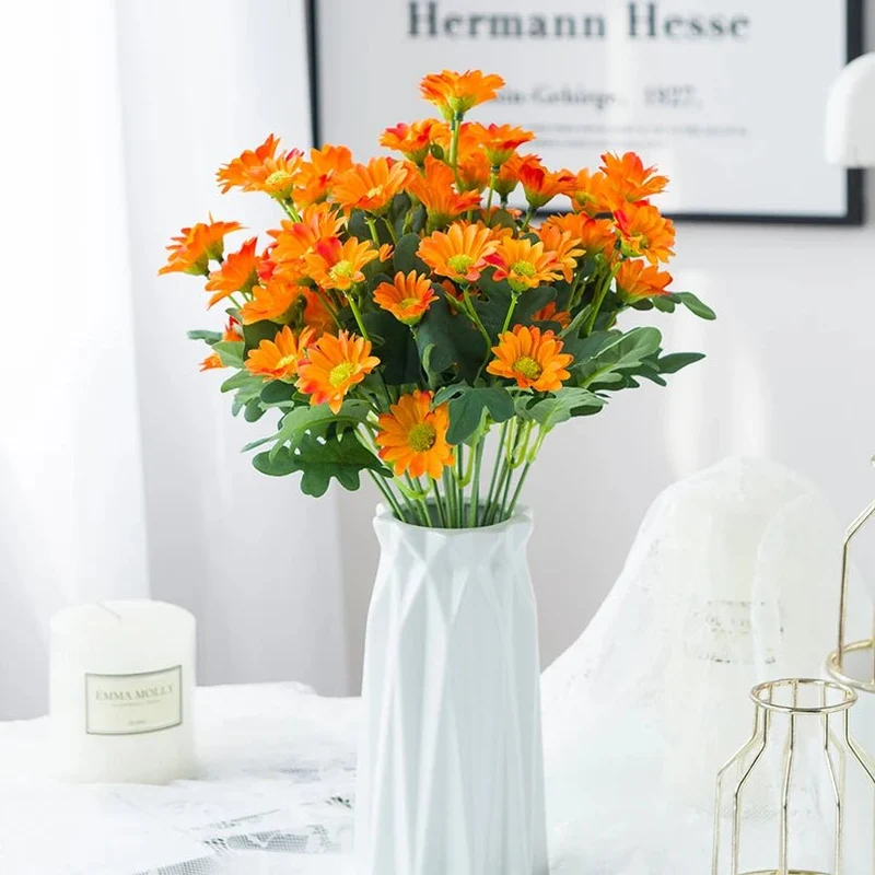 Bouquet artificielle à 21 têtes
