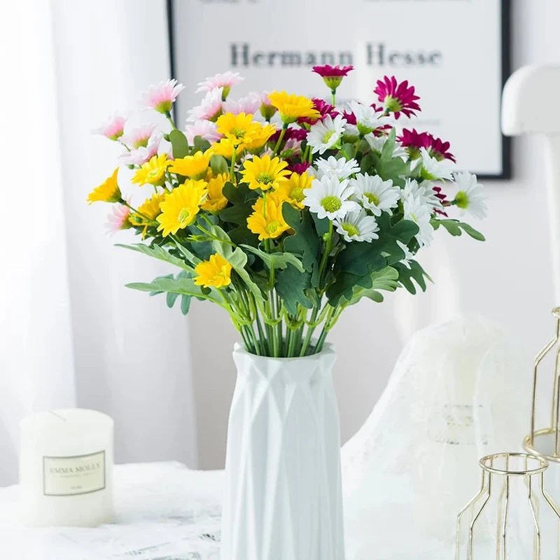 Bouquet artificielle à 21 têtes
