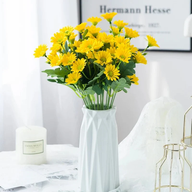 Bouquet artificielle à 21 têtes