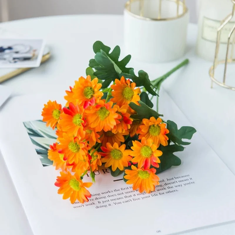 Bouquet artificielle à 21 têtes