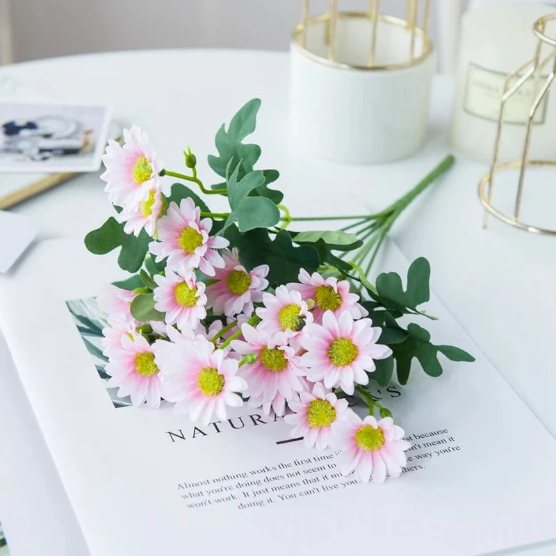 Bouquet artificielle à 21 têtes
