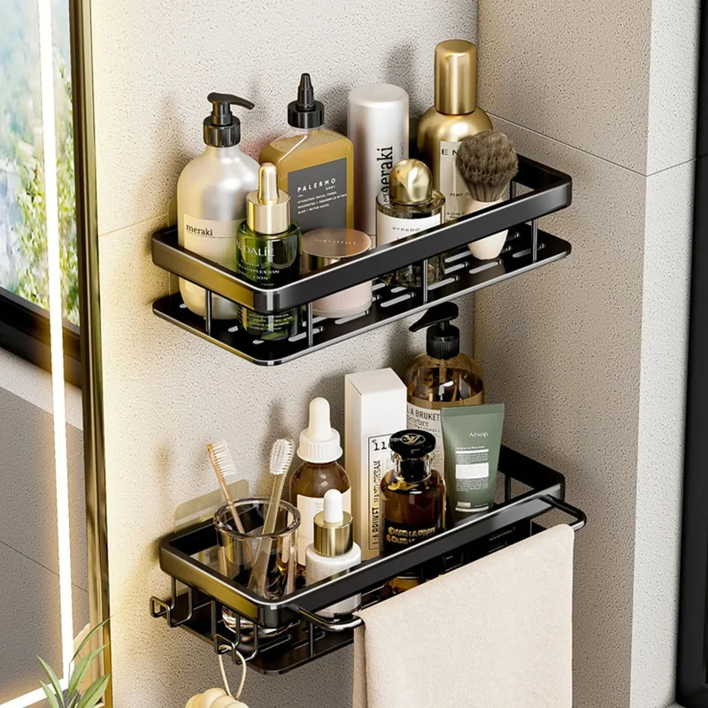Rangement de toilette mural en aluminium T1