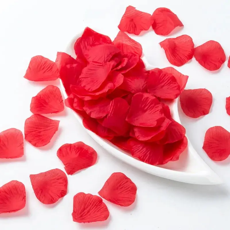 Pétales de Rose artificiels colorés