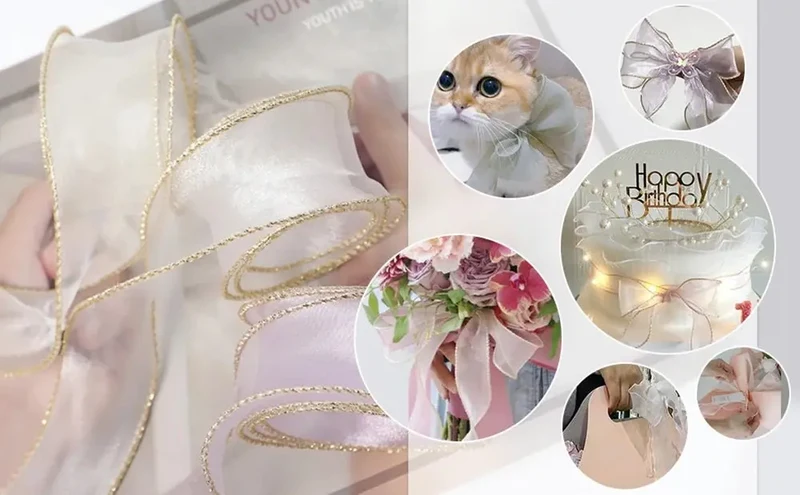 Ruban en filaire transparent