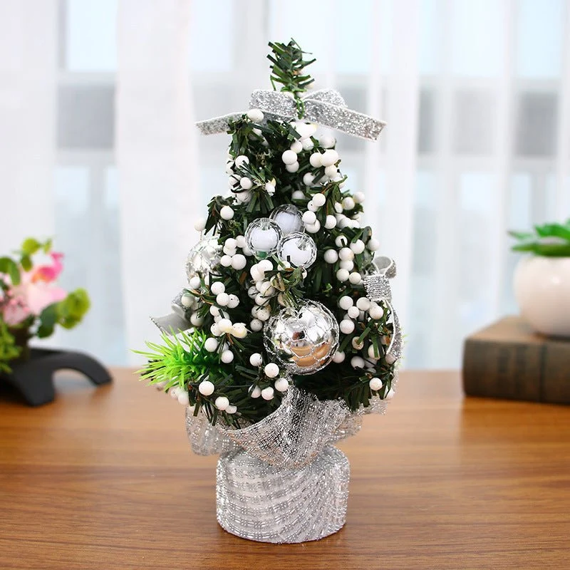 joyeux arbre de noël bureau maison