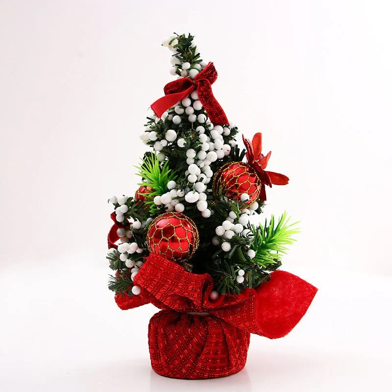 joyeux arbre de noël bureau maison