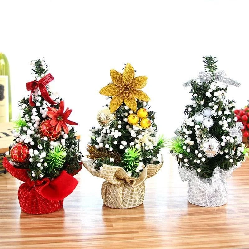 joyeux arbre de noël bureau maison