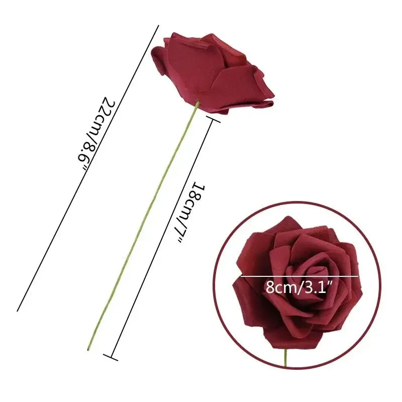 Roses artificielles