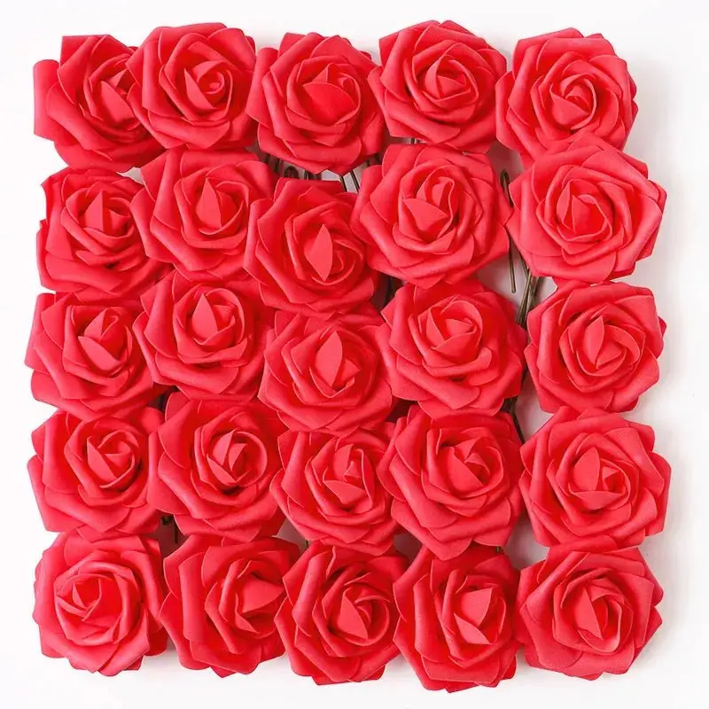Roses artificielles