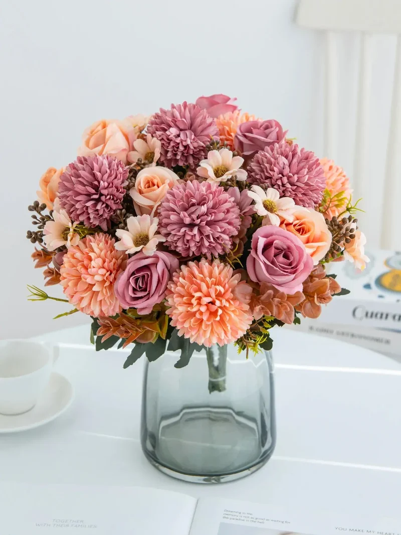 fleurs artificielles, pour un mariage,