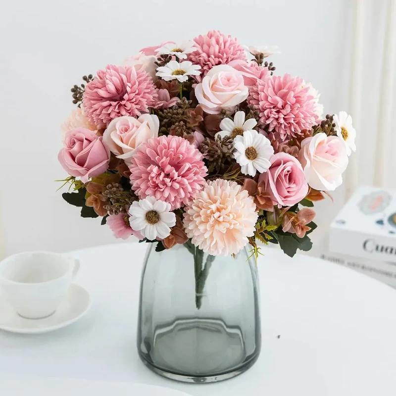 fleurs artificielles, pour un mariage,
