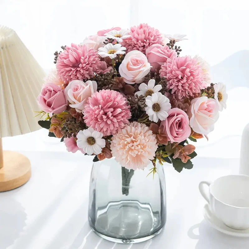 fleurs artificielles, pour un mariage,